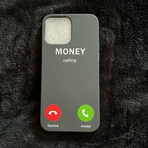Money is calling iPhone 13 Pro Max case